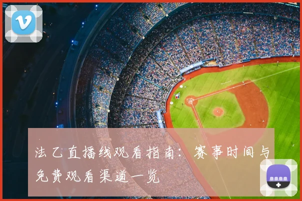 法乙直播线观看指南：赛事时间与免费观看渠道一览