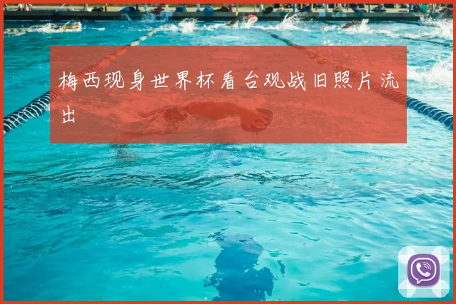 梅西现身世界杯看台观战旧照片流出